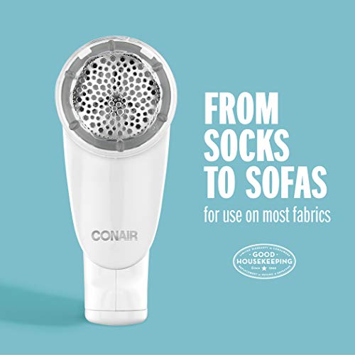 Fabric Shaver and Lint Remover, Rechargeable, Black H3796