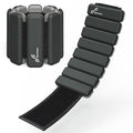 Sportneer Wrist & Ankle Weights - 1 Pair (1lb/2lb Each) | Adjustable Wearable Weights Silicone Wrist Bangles for Women | Yoga, Dance, Barre, Pilates, Zumba, Swimming, Cardio, Aerobics, Gym