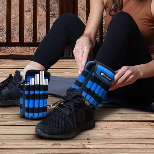 Adjustable Ankle Weights Set of 2 for Wrist and Ankle Workout V323265