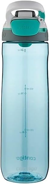 Contigo Autoseal Cortland Water Bottle, 24 Oz, Greyed Jade