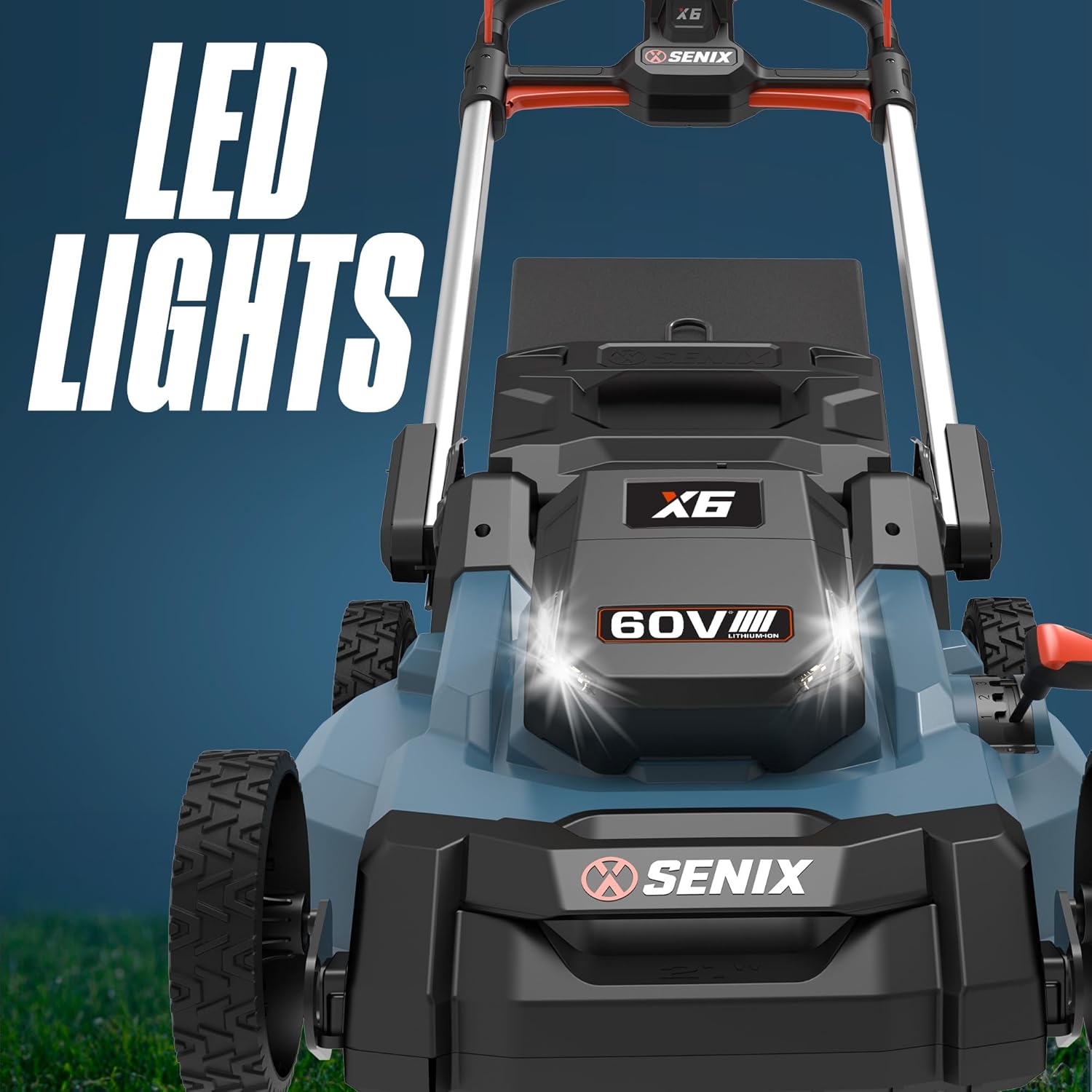 Cordless 21-Inch 3-in-1 Push Lawn Mower with Bagging, Mulching, and Side Discharge T7771