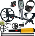 Minelab Equinox 800 Metal Detector w/ 6" & 15" Coils, Lower Shafts, Pro-Find 35