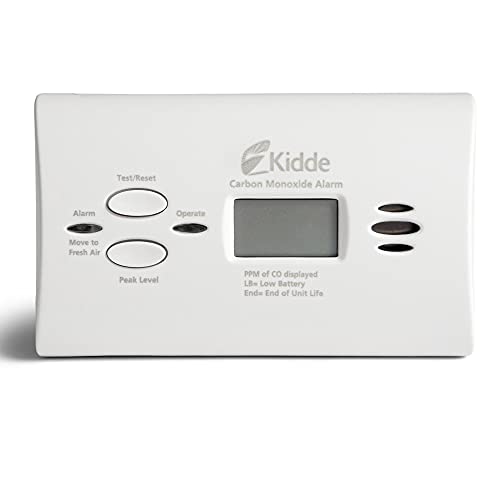 Carbon Monoxide Detector, AA Battery Powered CO Alarm with LEDs X7018