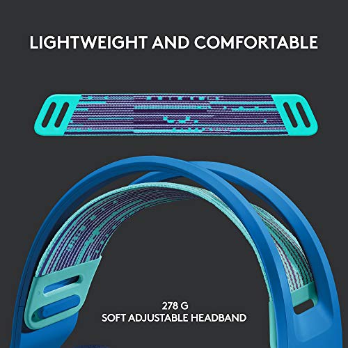 Wireless Gaming Headset with Suspension Headband, RGB, Black B4551