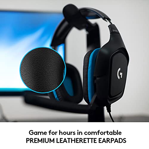 Wired Gaming Headset with 7.1 Surround Sound and Flip-to-Mute Mic S309570