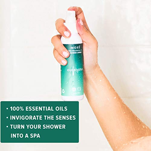 Eucalyptus Oil Shower Mist, Spa Steam Spray, Aromatherapy, Sinus Congestion Relief, Tension Relief K221133