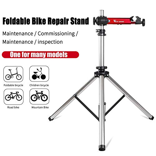 Bike Repair Stand - Adjustable Foldable Bicycle Maintenance Rack M2071