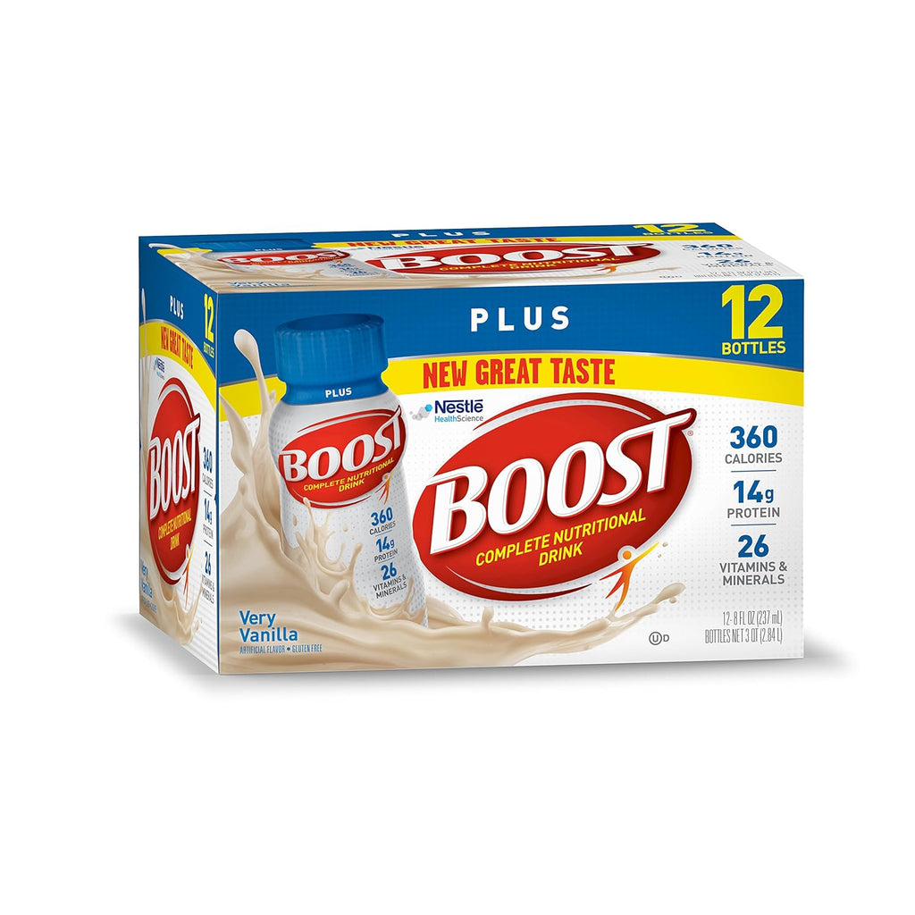 Complete Nutritional Drink, Very Vanilla, 8 fl oz, 12 Pack Q477