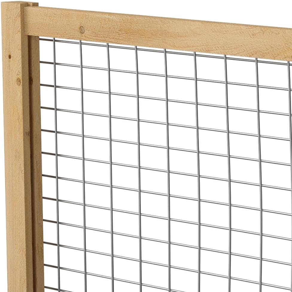 Cedar Garden Fence 2 Pack, 23.5" X708456