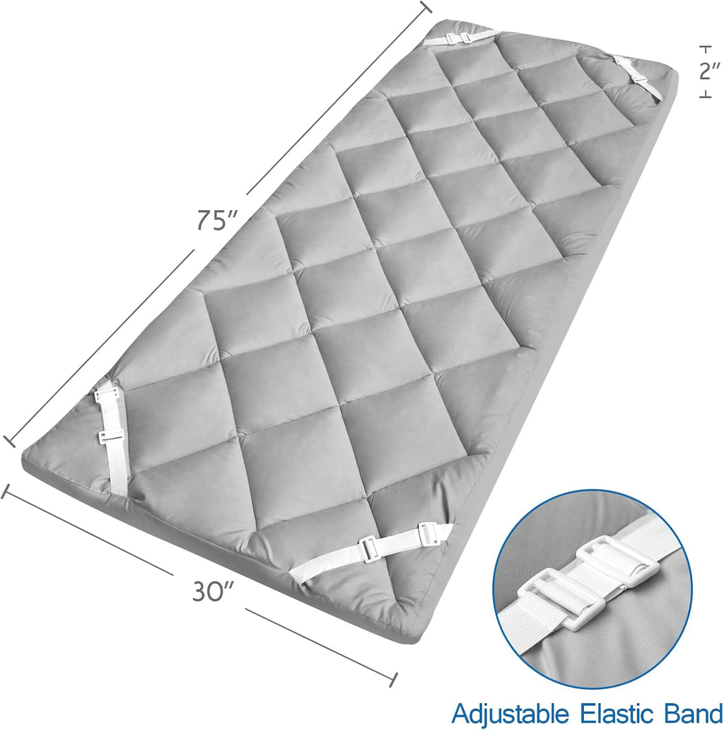 Cot Mattress Pad Topper for Camping Cot P956