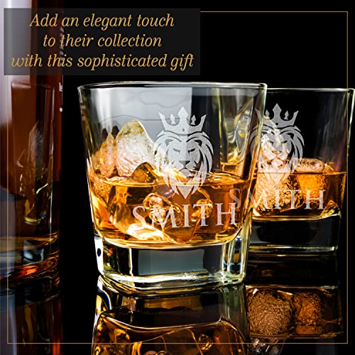 Personalized 3-Piece Whiskey Decanter Set with Glasses R877951