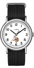 TIMEX Unisex Weekender 38mm Watch with Slip-Thru Single Layer Strap