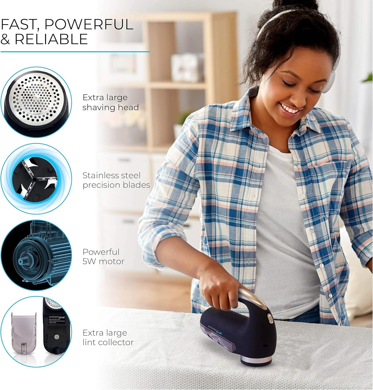 Fabric Sweater Shaver Electric Depiller with Spare Blades U91779