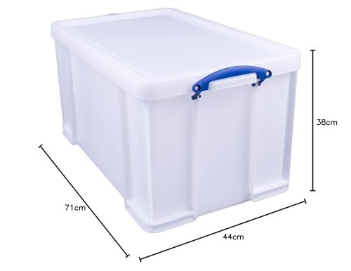 Plastic Storage Box 64 Litre White Y19528