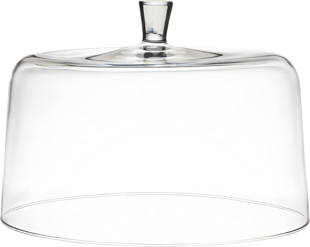Barski - Euorpean Quality Glass - Extra Large Glass - Clear - Cake Dome - 11.5" Diameter - Made in Europe