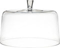 Barski - Euorpean Quality Glass - Extra Large Glass - Clear - Cake Dome - 11.5" Diameter - Made in Europe