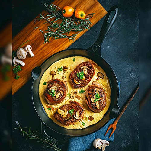 12-Inch Cast Iron Comal Pizza Pan and 8 Inch Tortilla Press J44203