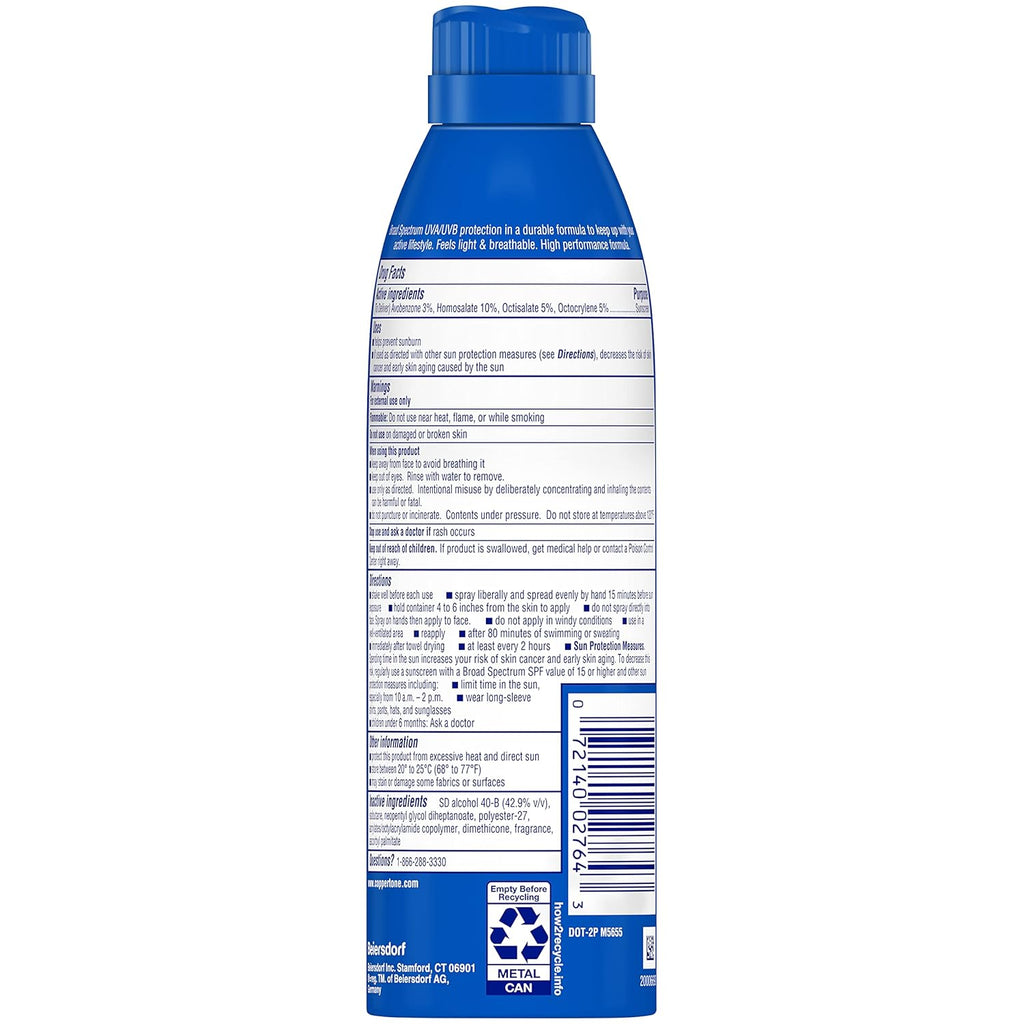 Sport Sunscreen Spray SPF 50 and Stick SPF 40, Water Resistant O1610