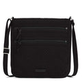 Vera Bradley Women's Microfiber Triple Zip Hipster Crossbody Purse