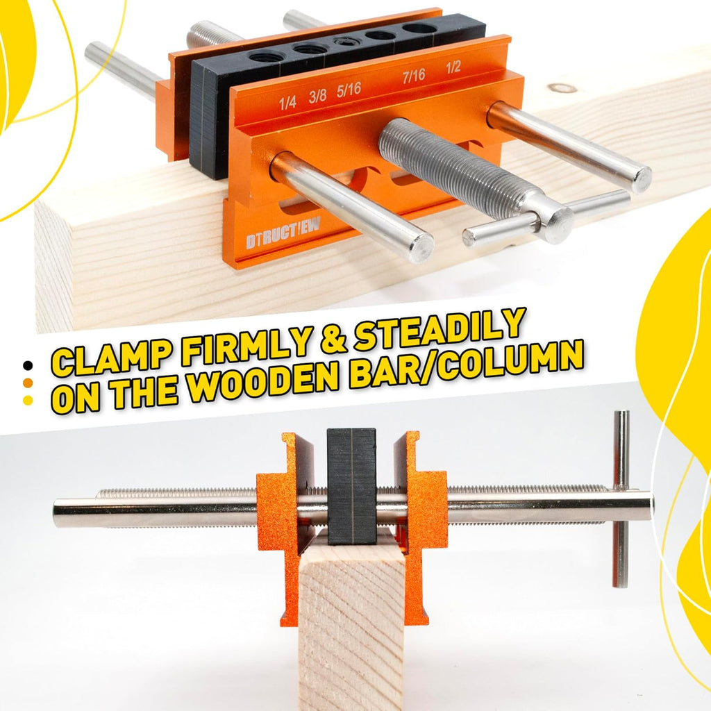Self Centering Doweling Jig Kit with 6 Drill Guide Bushings G4264
