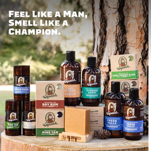 Men's Natural Bar Soap with Shampoo, Conditioner, Deodorant and Soap Gripper Z5152