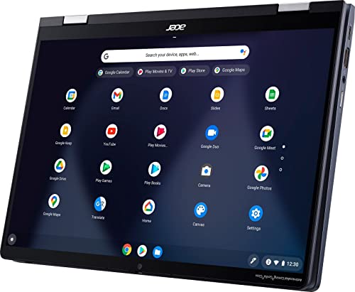 Chromebook Spin 714 2-in-1 Laptop, 14 Inch Touchscreen, Intel Core i5, 8GB RAM, 256GB SSD K641
