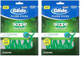 Oral-B Glide with Scope Outlast Dental Floss Picks, Mint, 225 Picks (Pack of 2)