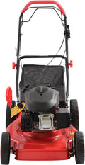 4-Stroke 173CC Self-Propelled Gas Powered Lawn Mower Gas Mower, 8 Adjustable Heights for Small to Medium Sized Yards