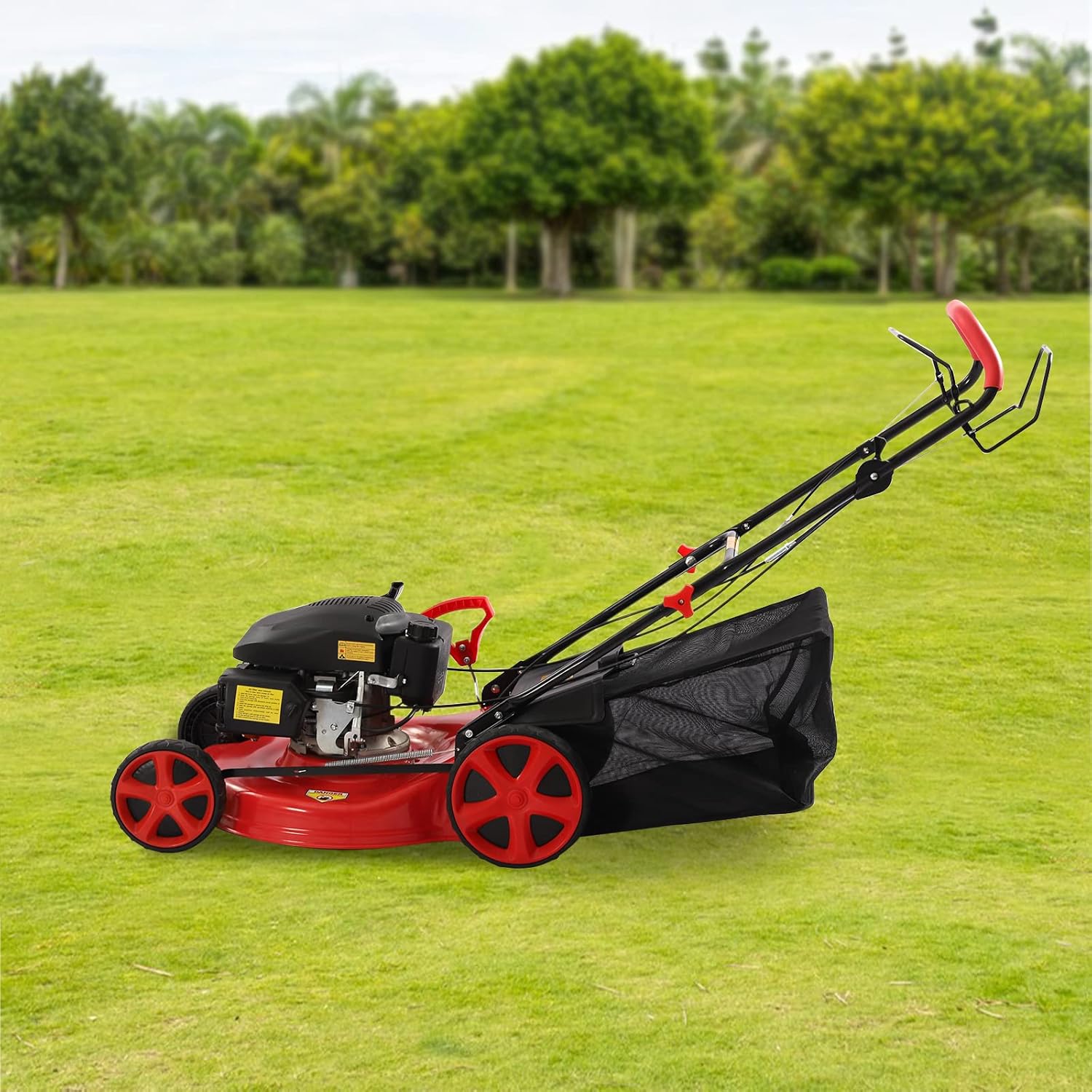 Self-Propelled 20-Inch Gas Lawn Mower with Bagger K89001