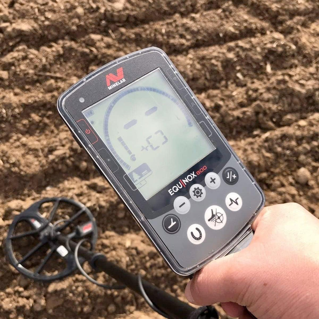 Metal Detector with 15 Inch Coil and Pinpointer S7732