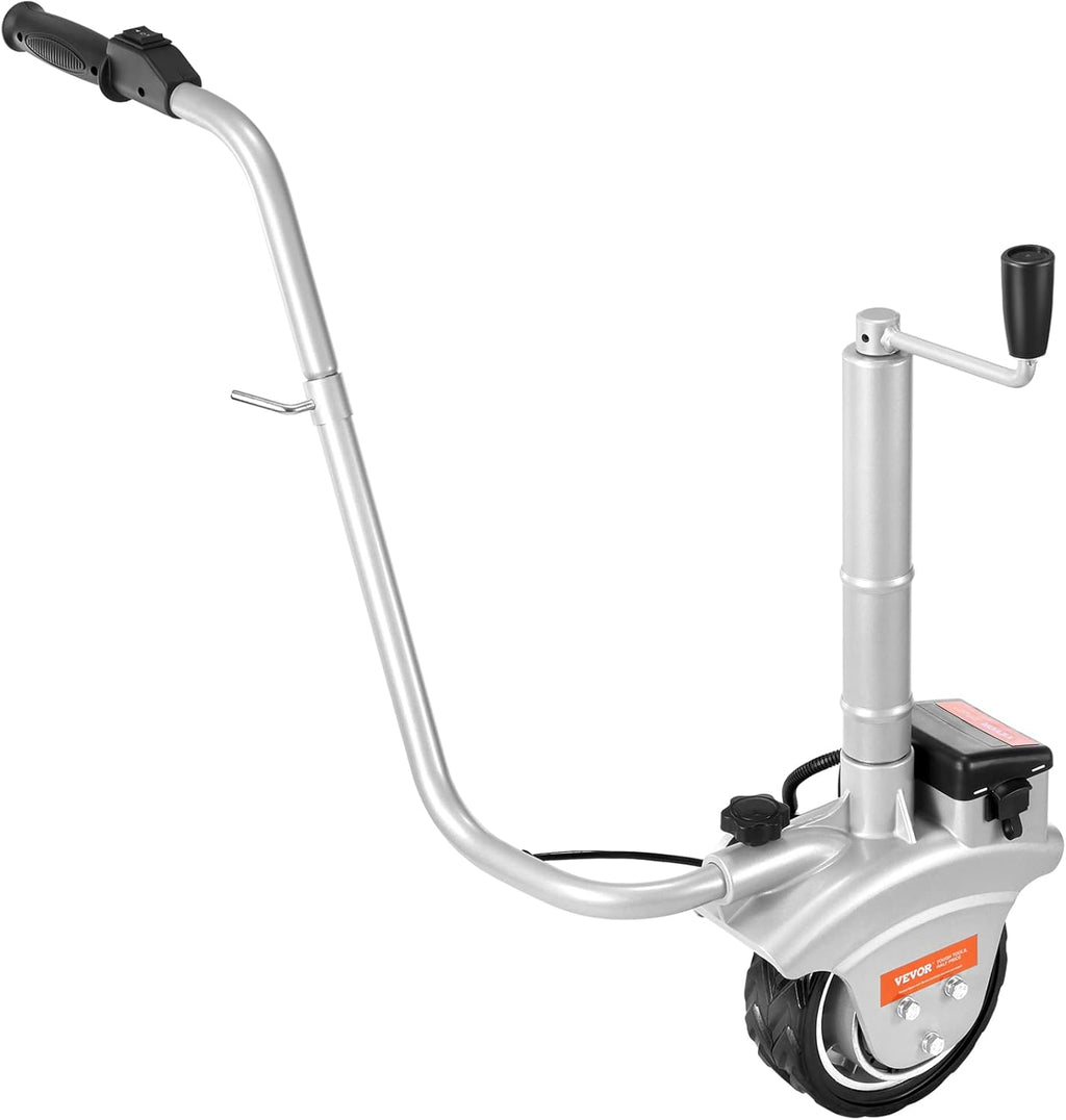 Electric Trailer Dolly, 5000 lbs Towing Capacity, 12V with 8" Rubber Tire X477916