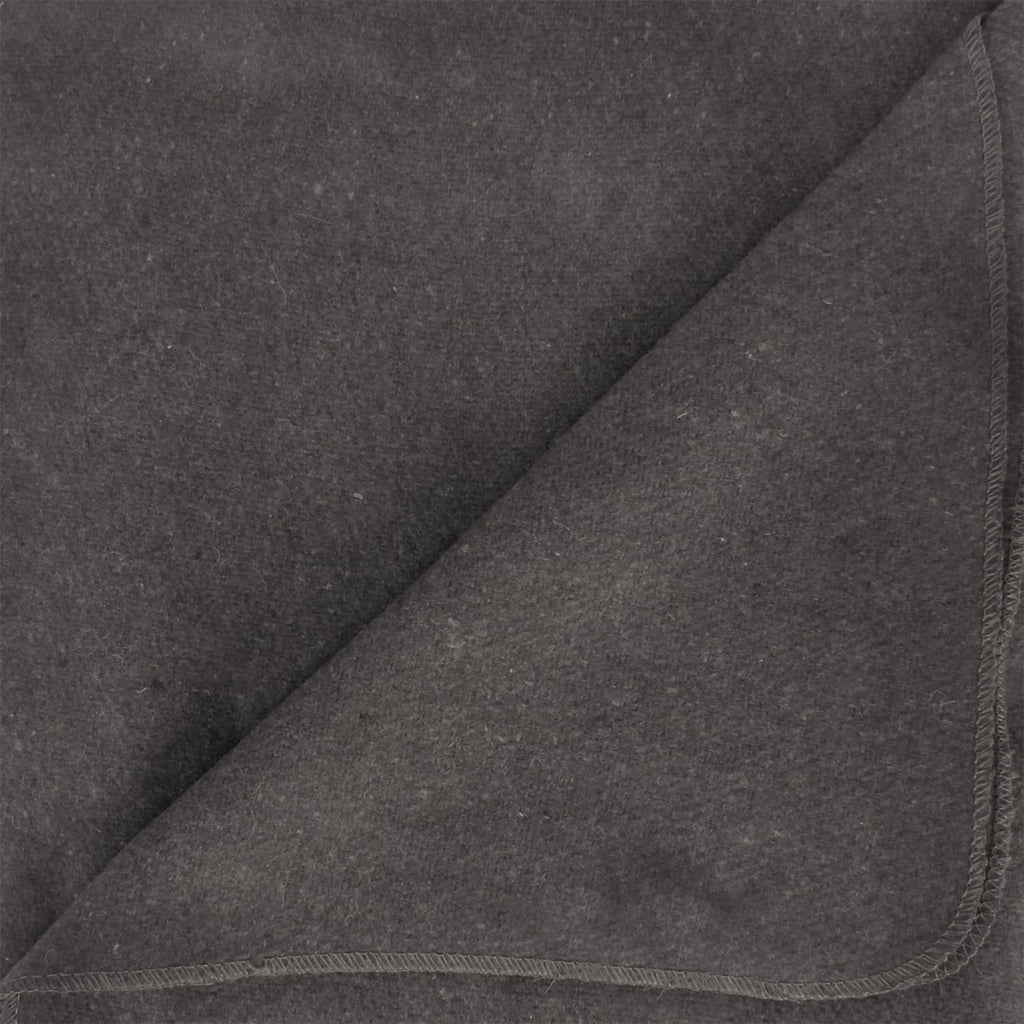 Grey Warm Wool Fire Retardant Blanket, 62" x 80" R6553