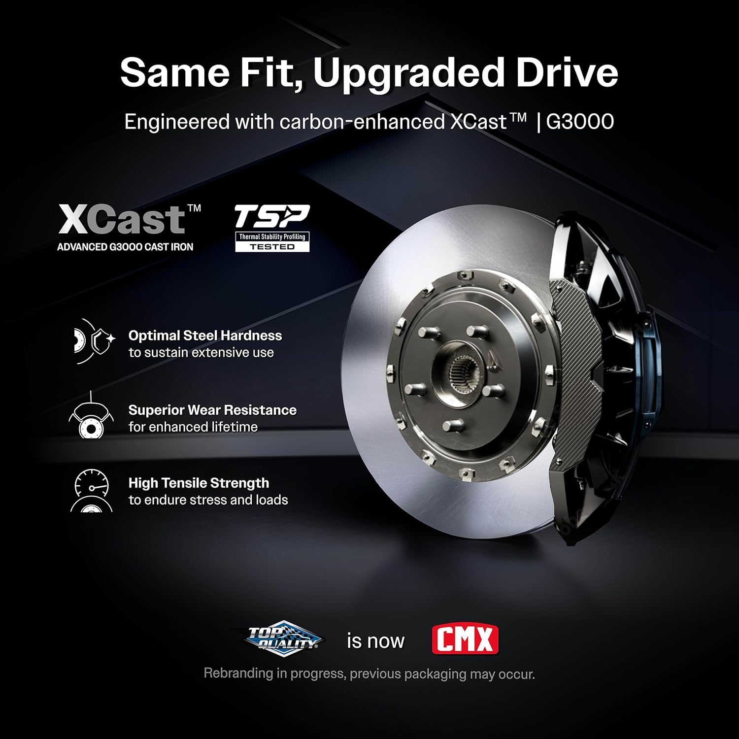 Front Disc Brake Caliper Rotors and Semi-Metallic Pads Kit H184