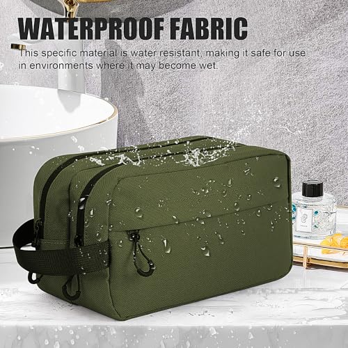 Men's Travel Toiletry Bag Water Resistant Shaving Kit Dopp Kit J92439