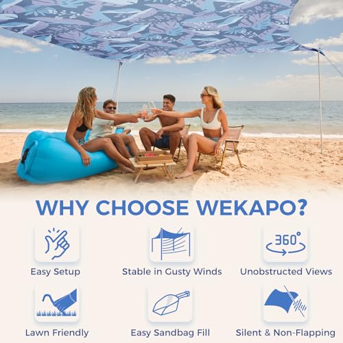 Beach Tent Sun Shelter with UPF 50+ Protection H518487