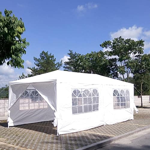 10x20 Heavy Duty Party Tent Outdoor Gazebo Canopy with Removable Sidewalls I564697