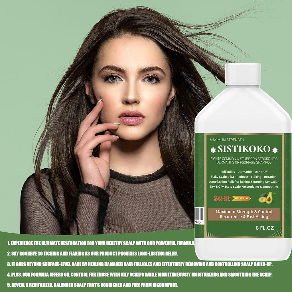 Folliculitis and Dandruff Shampoo for Itchy Scalp I698016