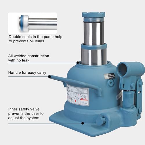 10 Ton Hydraulic Car Bottle Jack for Auto Repair and House Lift E527090