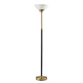 Adesso 4208-21 Bergen Torchiere, Lamp, Black
