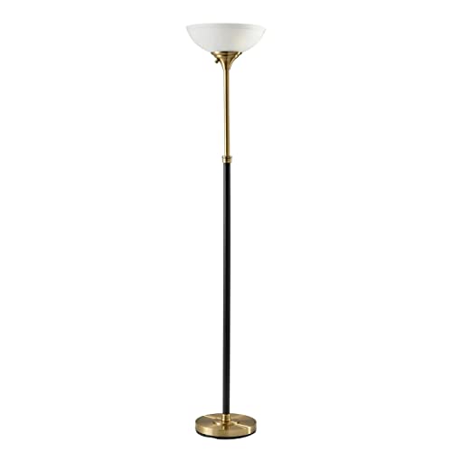 Adesso 4208-21 Bergen Torchiere, Lamp, Black