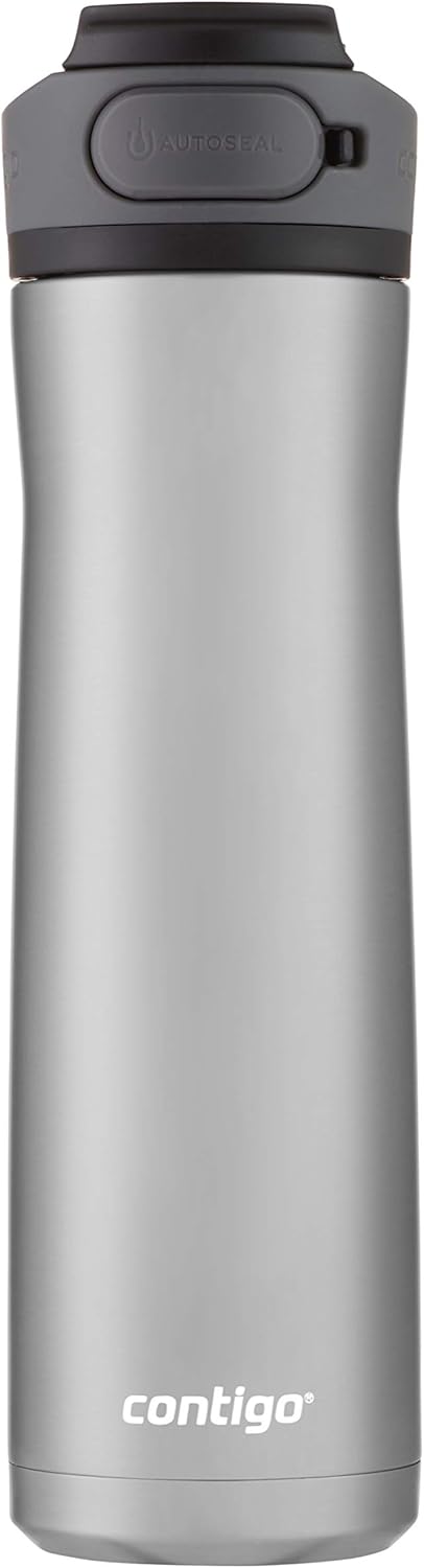 Stainless Steel Water Bottle with Autoseal Lid, 24oz M4896