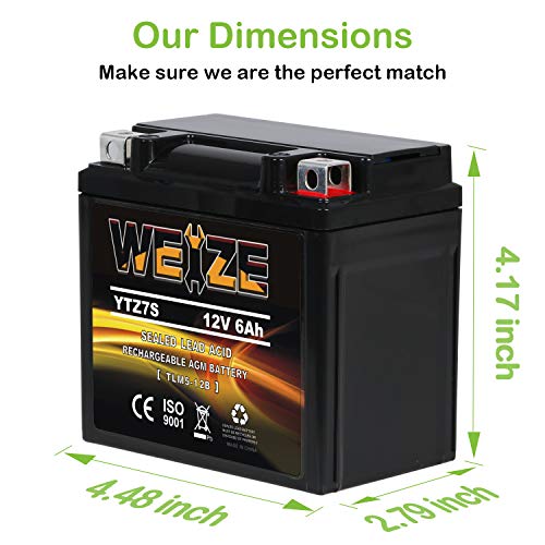 Sealed AGM Motorcycle Battery R461