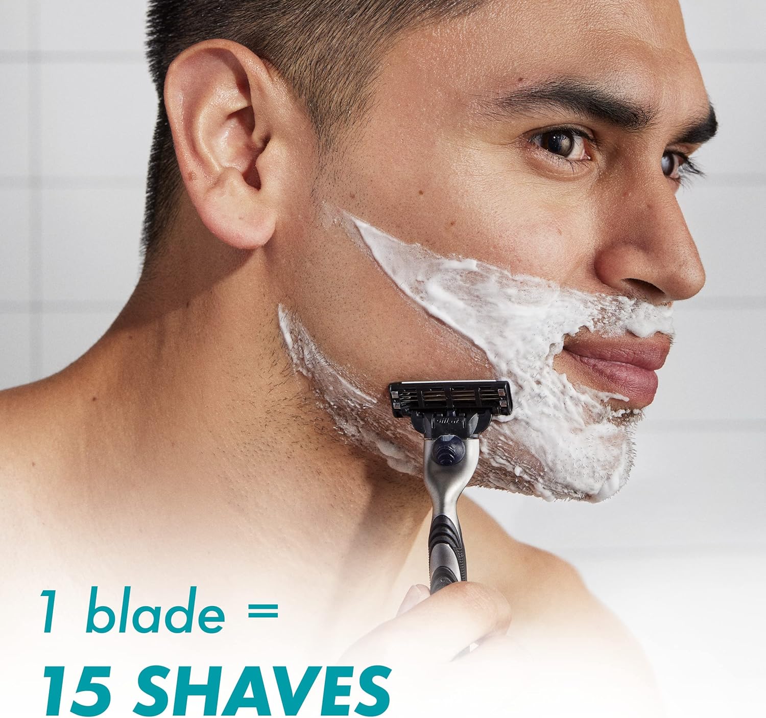 Men's Razor Blade Refills, 15 Count H946833