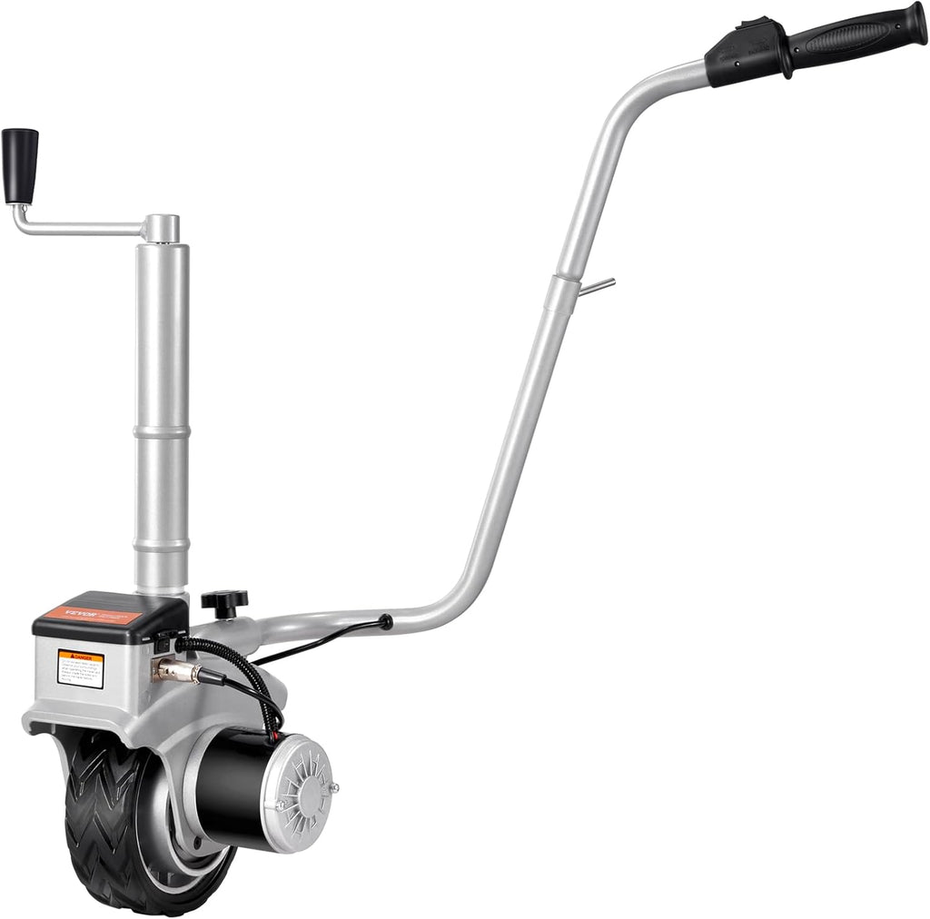 Electric Trailer Dolly, 5000 lbs Towing Capacity, 12V with 8" Rubber Tire X477916