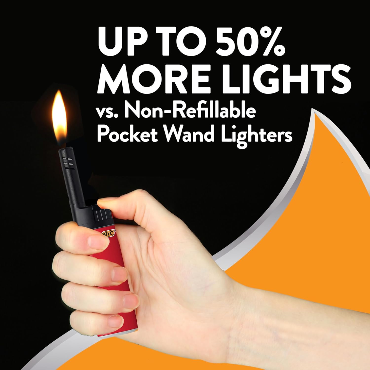 EZ Reach Lighters with Extended Wands, Assorted Colors, Pack of 2 C971116