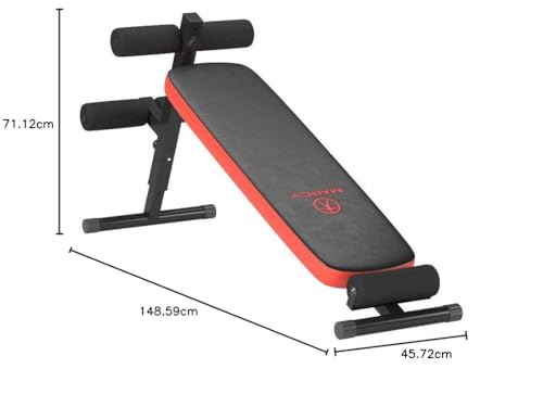 Utility Slant Board Exercise Bench for Strength Training P71465