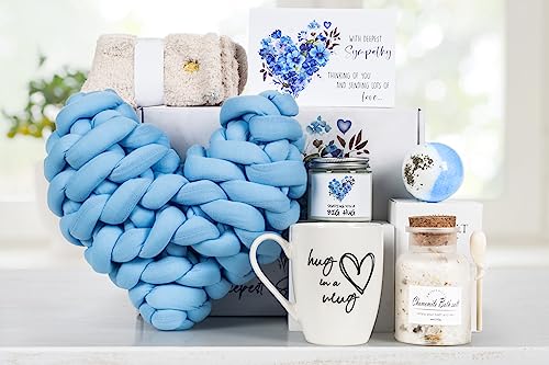Sympathy Gift Baskets for Loss of Loved One, Thinking of You Care Package Z84358