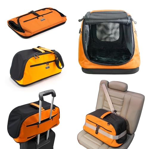 Airline Approved Pet Carrier and Crash-Tested Car Seat for Cats and Dogs up to 18 lbs U355309