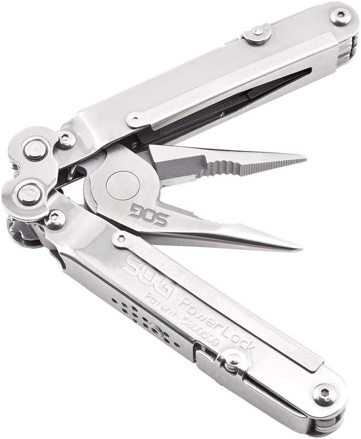Multi-Tool with 18 Lightweight Specialty Tools, 420 Stainless Steel Body, Black A4477