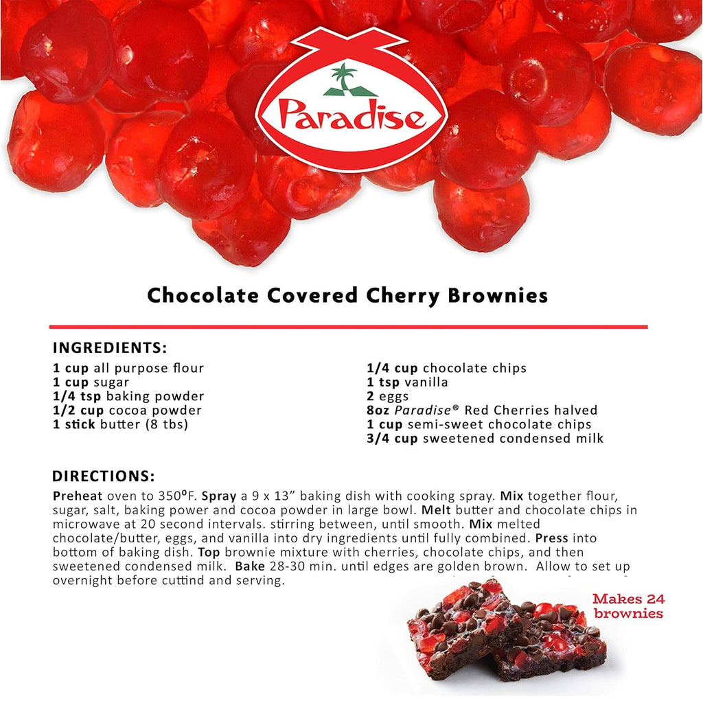 Red Cherries, 8 Ounce S76775